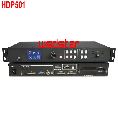 HDP501 полноцветный светодиодный экран видеопроцессор работает с HD A601 A602 A603 Player Box