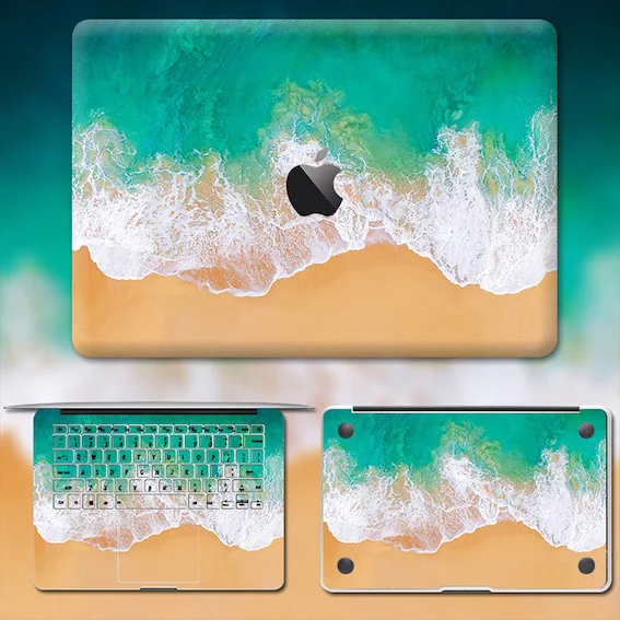 014 Прекрасный милый ноутбук наклейка для Macbook Pro Air 11 13 15 retina полный корпус кожи протектор милый стикер kawaii протектор кожи - Цвет: 014