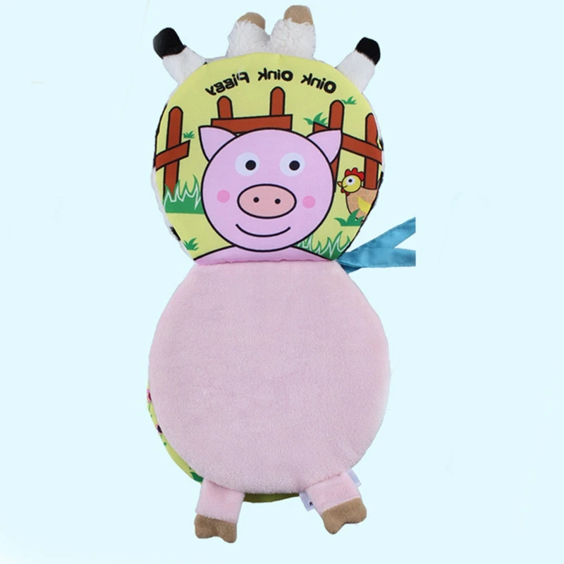 Jollybaby знания о животных ткань для ног книга игрушка для деятельности детская книга ребенок Раннее развитие детей Образование игрушечная овечка Ткань Книга