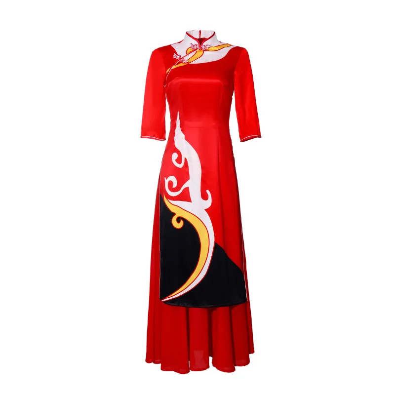 Китайское традиционное женское платье Ципао размера плюс 5XL Aodai, новинка, китайское вечернее платье
