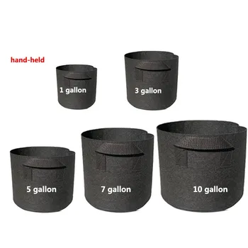 

1-30 gallon big Plant seedling Grow Bags pot home garden tools Potato strawberry fabric Vegetable jardin seedling growing pots