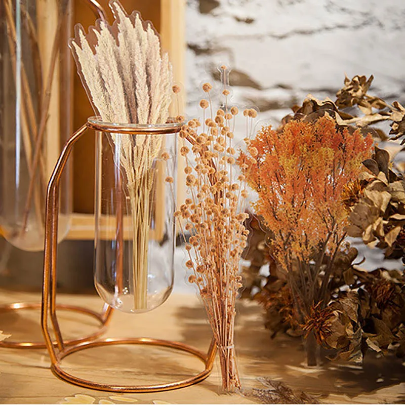 6pcs Flower Fern Plant Decorative Craft Stickers Vintage Junk Journal Stickers Scrapbooking DIY Diary Album Stickers Rose Label - Image 5