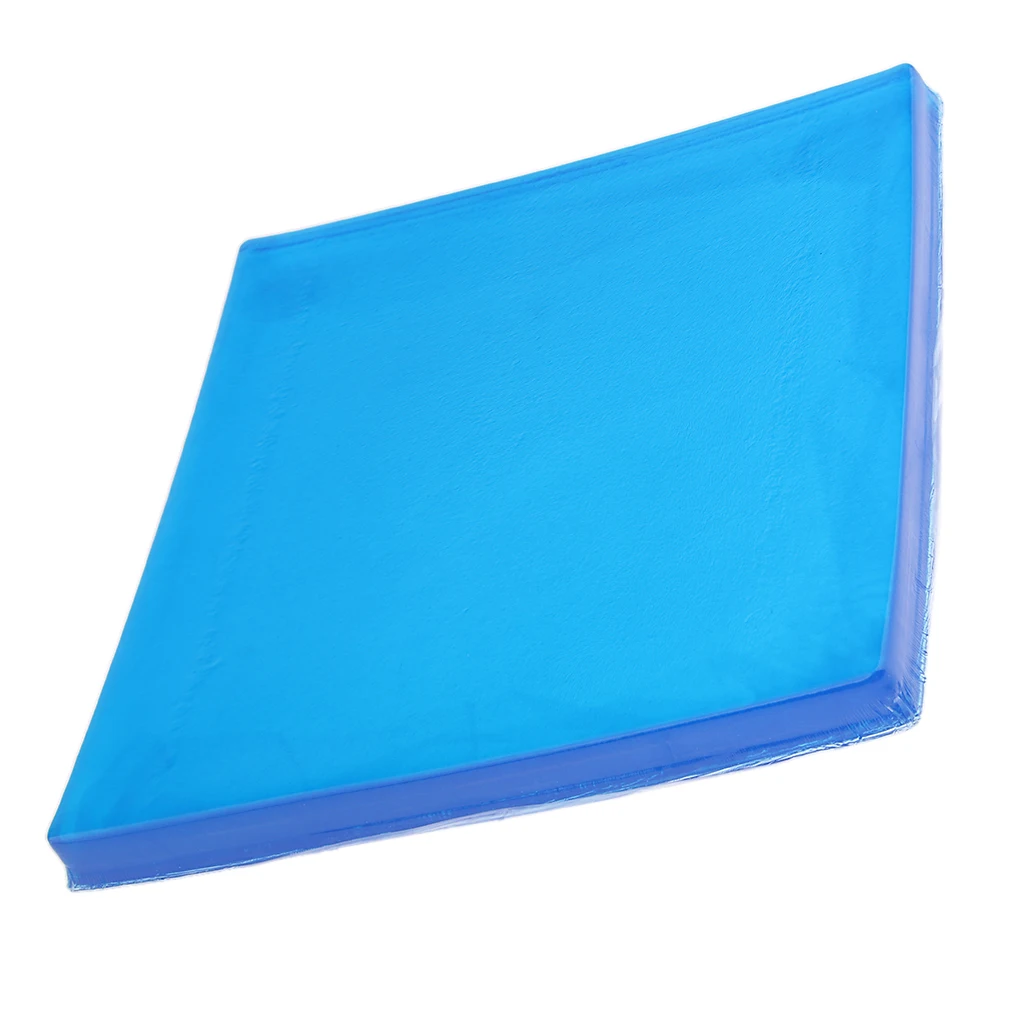 25x25x2cm 9.84x9.84x0.78 inch Cooling Gel Pad Seat Cushion for  Motorcycle (Blue)