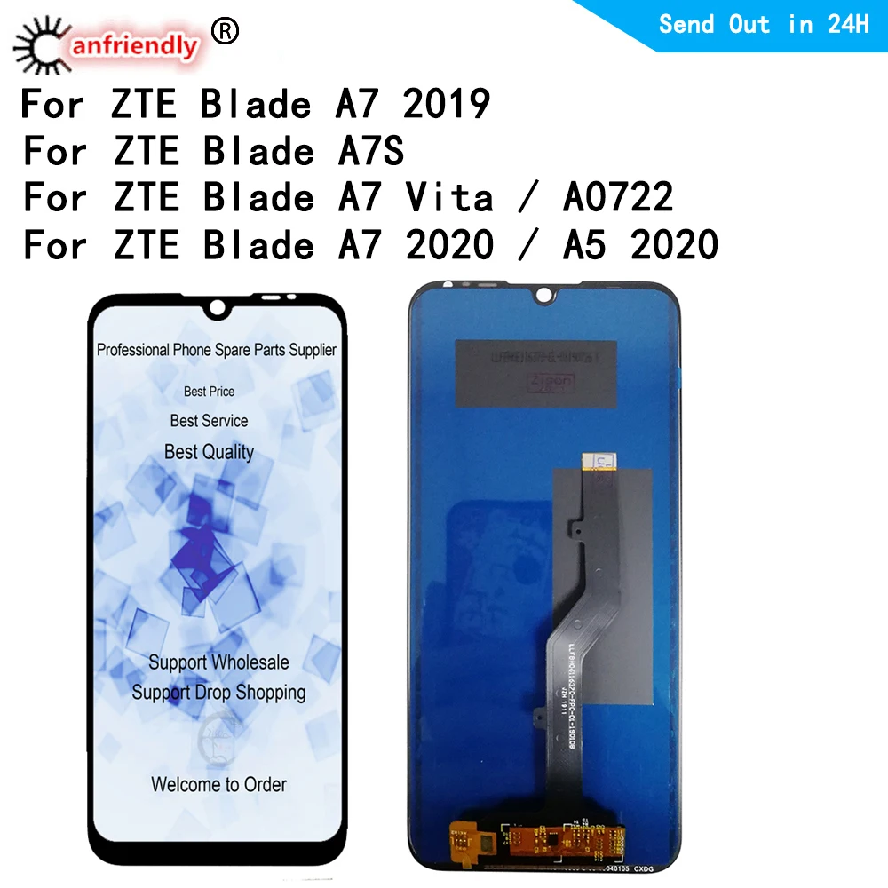 Дисплейный модуль для ZTE Blade A7 vita A7S 2019 A5 2020 | Мобильные телефоны и аксессуары