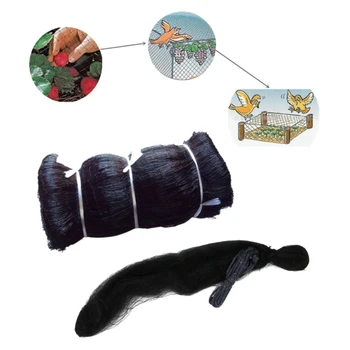 

Garden Tools Anti Bird Mist Net Prevent Hunting Catching Vegetable Farm Orchard Vineyard Protect Nylon Netting Black Mesh 2020