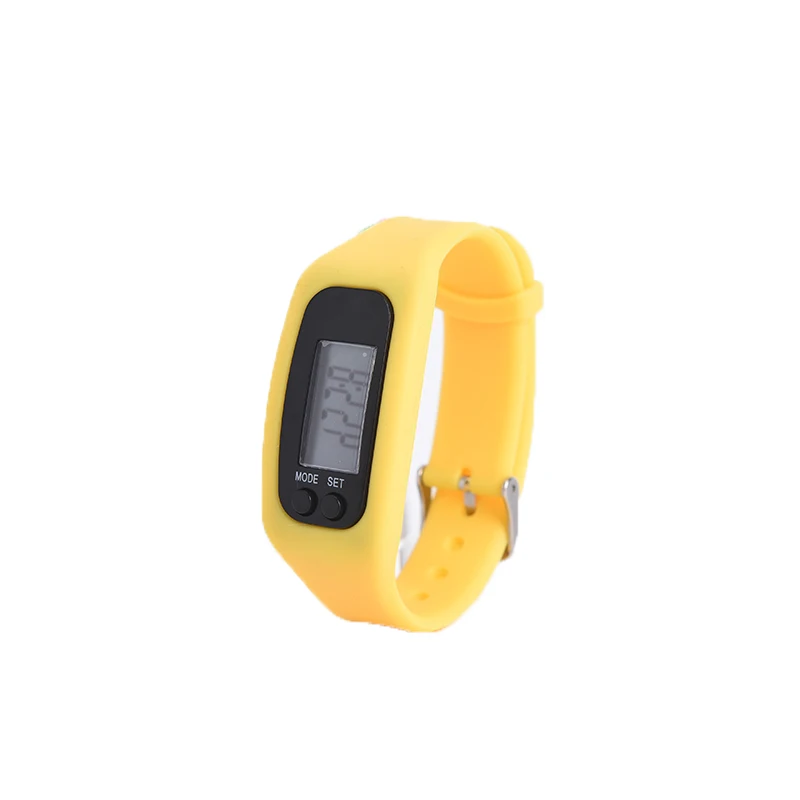 Long-life Battery Multifunction Digital LCD Pedometer Run Step Calorie Walking Distance Counter High Quality 5 Colors