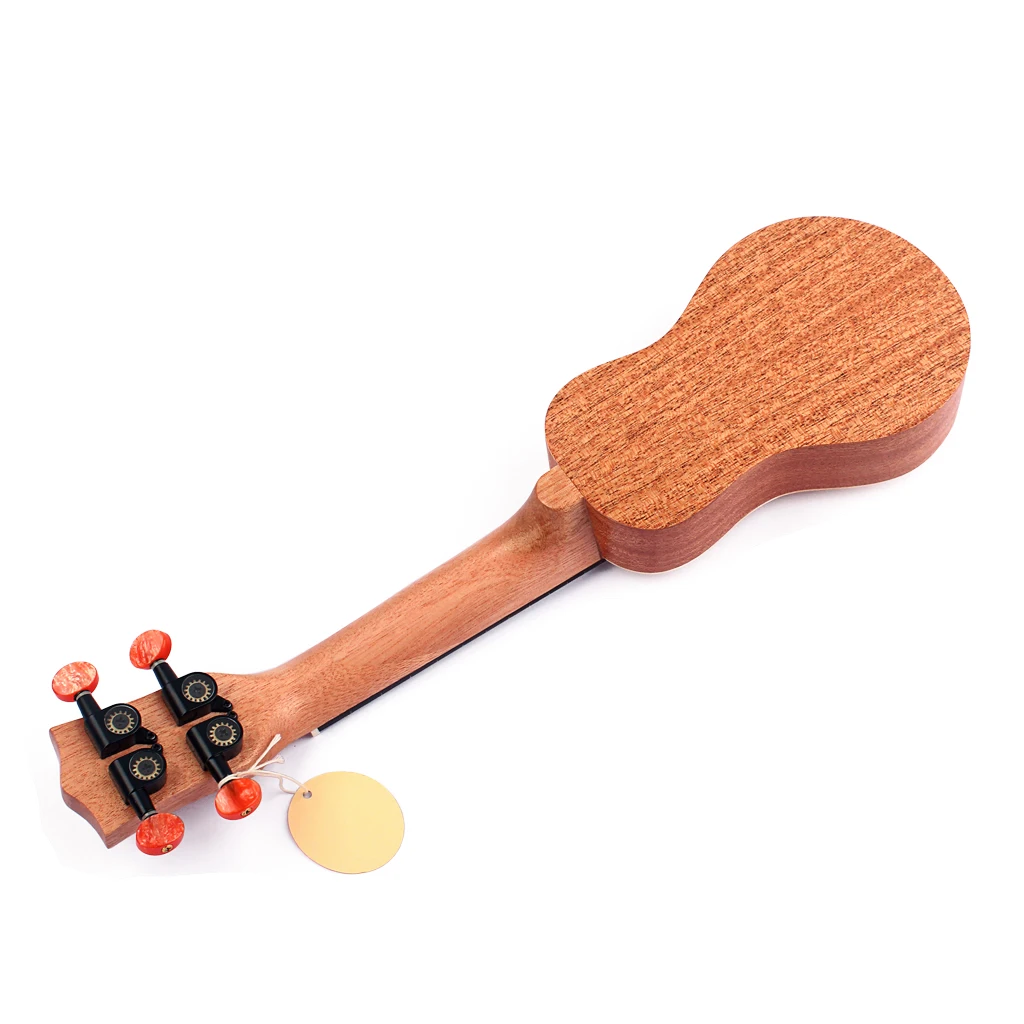 

17inch Pocket Ukulele Spruce Cedar Solid Travel Hawaii 4 Strings Guitar for Beginners with bag Durable