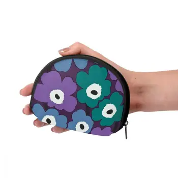 

NOISYDESIGNS Poppy Design Printed 2020 Women Wallet Holder Female Wallet Case Clutch Card Key Money Bag Zip Coin Purse Holder