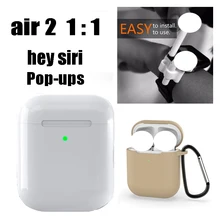 Air 1:1 беспроводные Bluetooth наушники мини стерео бас наушники коробка для наушников pk 10 12 tws i9000 i10000 60 80 88 tws i30