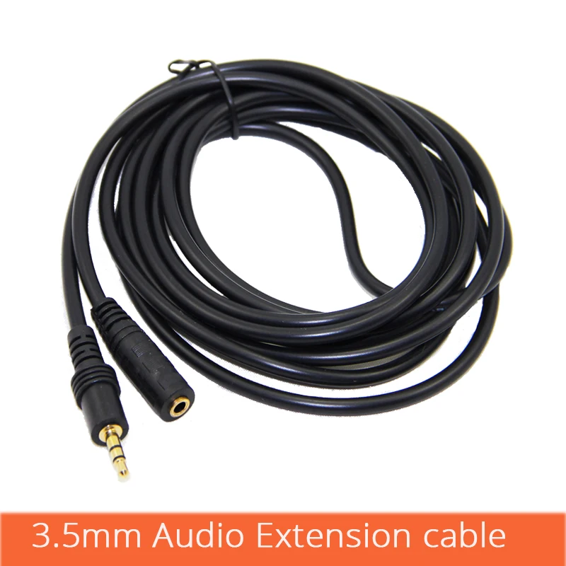 Gold Plated 3 5mm Audio Extension kabel Male to Female M F Headphone Cable For Speaker PC Laptop 1 5m 3m 5m 10m 15m 20m