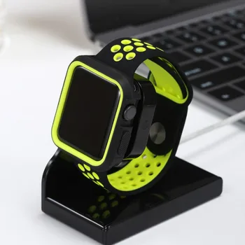 

Charger Dock Station Holder Watch band Mount Stand Charging Smart Watch Bracket Holder For Apple Watch Series 1 2 3 42mm