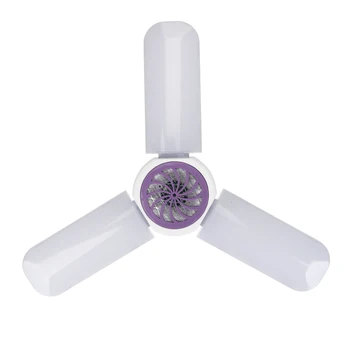 

Anti-Mosquito Trap Repeller Zapper light 3-Leaf Mosquito Killer Lamp Led Deformable lamp Garage Light E27 led Bulb Insect