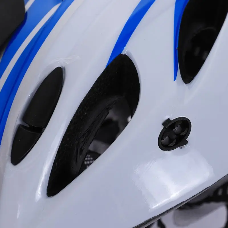 Велосипедный шлем велосипед MTB Велоспорт Взрослый Регулируемый унисекс защитный шлем(синий+ белый