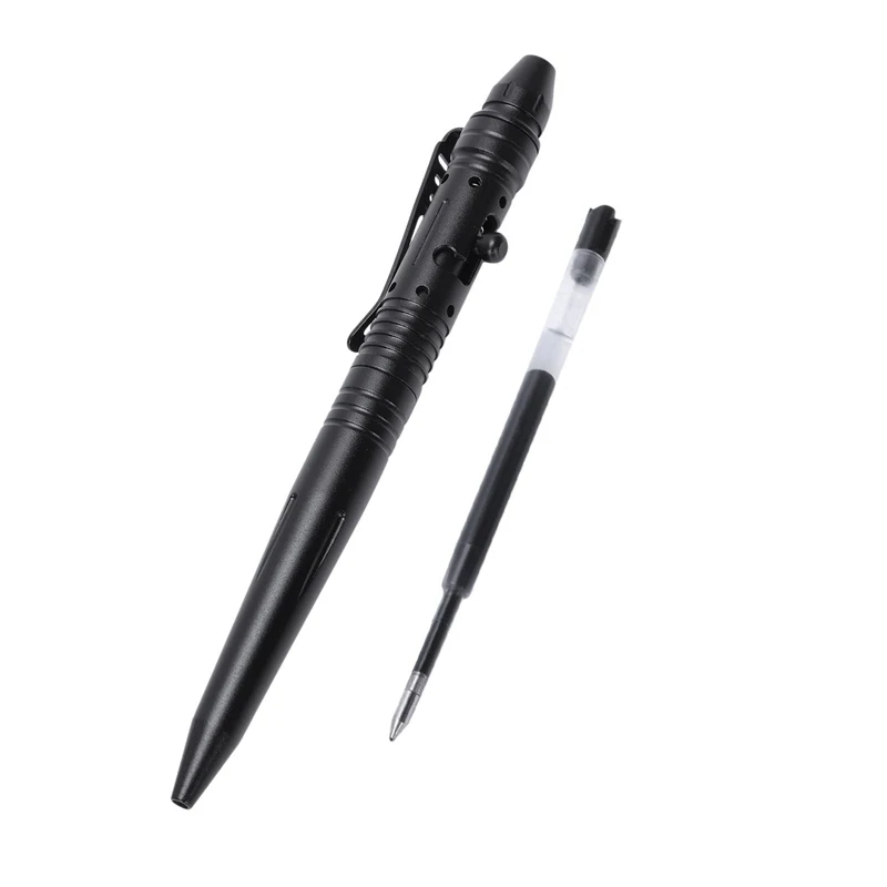 

Multi-Function Pen Self Defense Glass Breaker Outdoor Edc Pen Tool Tungsten Steel Head Bolt Switch