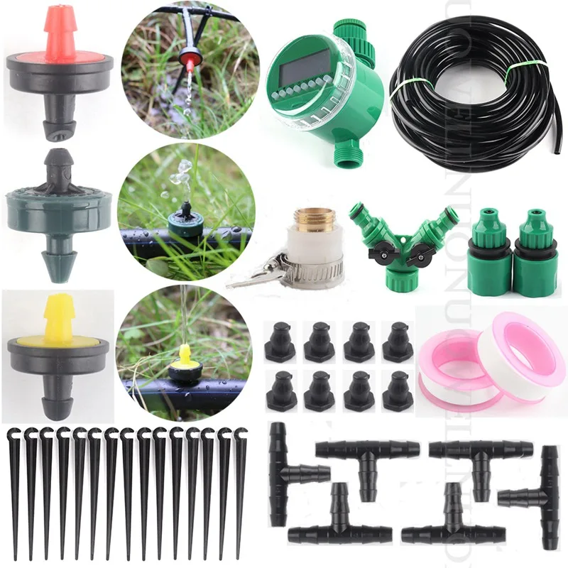 550m Timing Automatic Watering Tools Multiple Color And Flow Rates Steady Flow Dripper