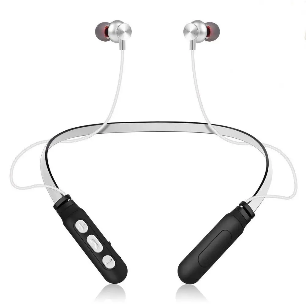 M8 Беспроводные Bluetooth наушники Спортивная стереогарнитура Handfree шеи Висячие Беспроводные наушники с микрофоном 50 шт./партия