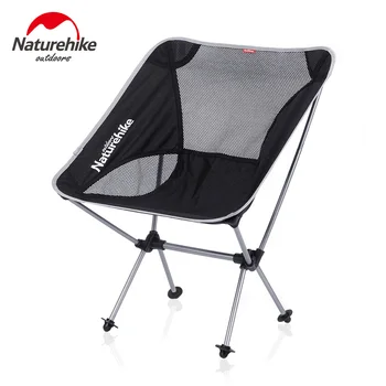 

Naturehike Lightweight Portable Camping Folding Stool Seat Chair For Camping Picnic BBQ Fishing Chair 0.95kg NH15Y012-L