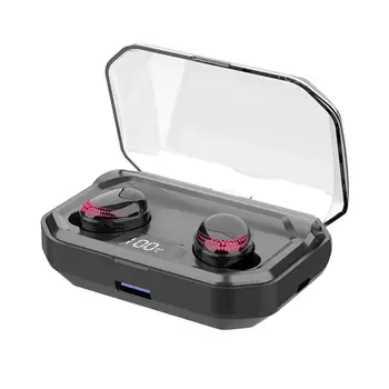 

Wireless Bluetooth Headset X10 Bluetooth Headset 5.0 Smart Touch Tws Noise Reduction Digital Display Power Sports Stereo Earbuds