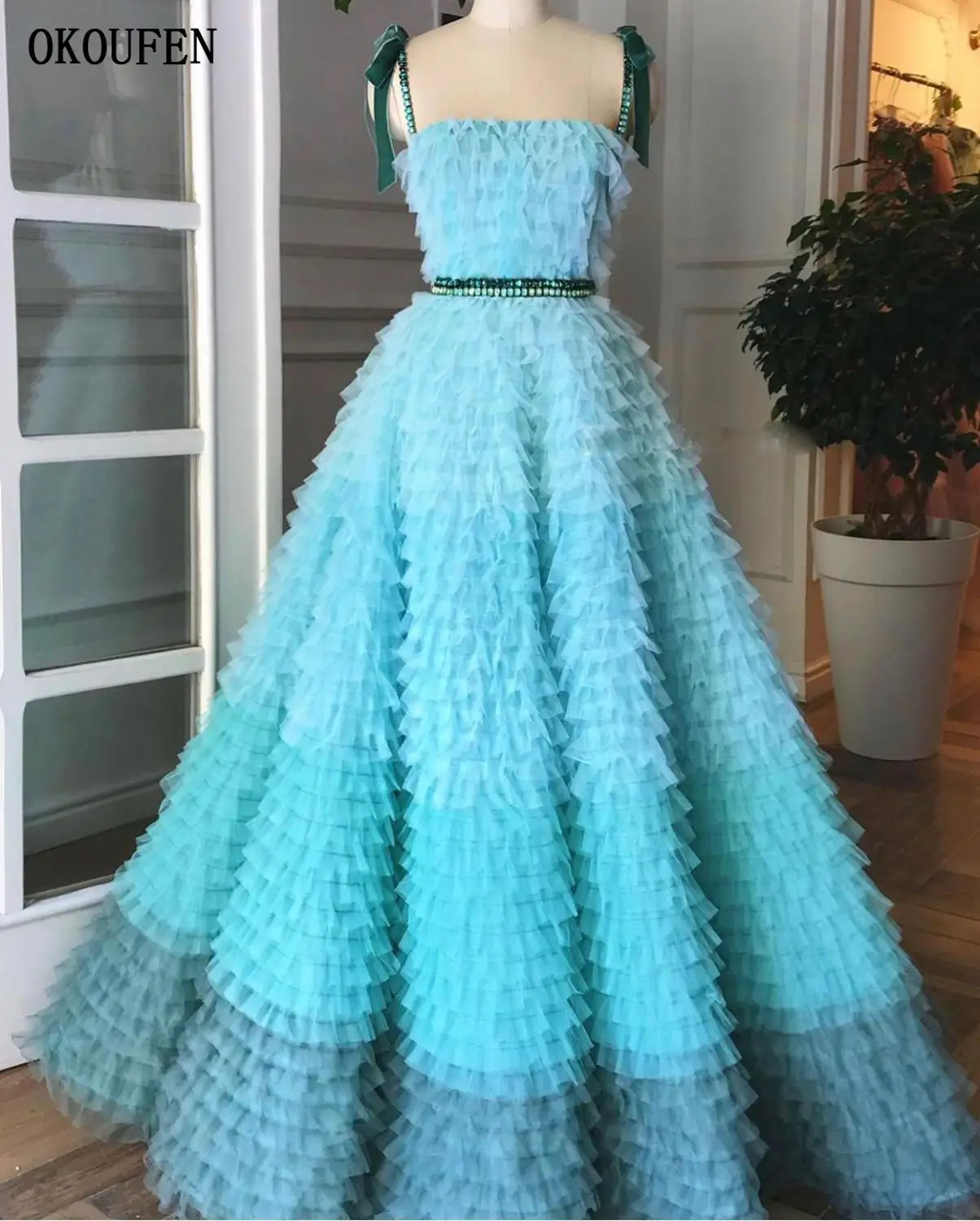 turquoise prom dresses 2019