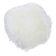 Автомобильный полировочное колесо шерстяными помпонами из мериносовой шерсти мяч 5-дюймовый 125 Размеры самоклеящаяся шерстяное колесо