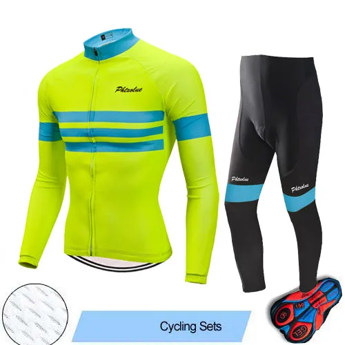 Cycling Set Phtxolue, мужской комплект Джерси для велоспорта, весенняя одежда для горного велосипеда, одежда для велоспорта, Ropa Maillot, комплект одежды для велоспорта - Цвет: Cycling Set