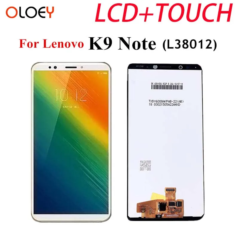 Оригинальный 5 7 дюймов для LENOVO K9 ЖК-дисплей с сенсорным экраном дигитайзер стекло