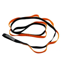 Растягивающийся ремень для йоги, полиэстер/хлопок, для спортзала, талии, ног, фитнеса, тренажерного зала, оборудование для подтягивания, вспомогательное оборудование для йоги, спорт# PEX