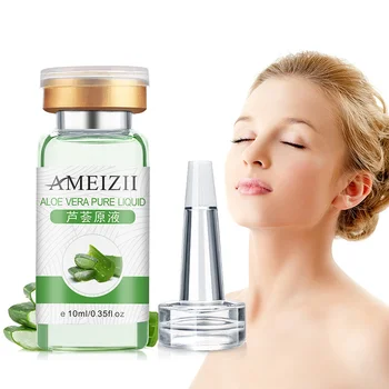 

Anti-acne Serum Aloe Vera Pure Plant Extract Snail Face Serum Essence Liquid Hyaluronic Acid Anti-aging Whitening Skin TSLM1