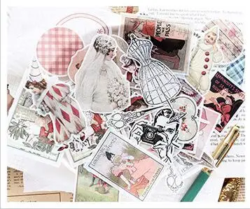 DIY декоративная наклейка для настольного альбома серии с несколькими вкусами жизни с бумажной наклейкой - Цвет: Write letters