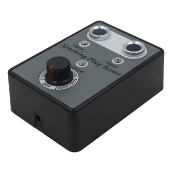 

Two Holes Car Spark US Plug Detector Analyzer Ignition Adjusting Knob Black Diagnostic Tool Kit Ignition Switch