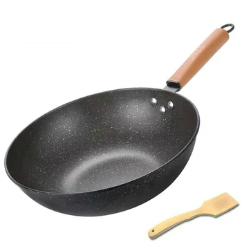 

Maifanshi wok non-stick pan with household cooking wok induction cooker gas stove dedicated