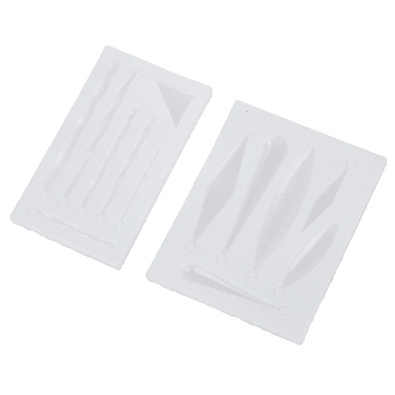 

Transparent Silicone Mould Pendant Earring Mold For DIY Jewelry Epoxy Resin Molds Dried Flower Resin Decorative Craft