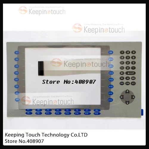 Для Panelview 1000 AB2711P-RDT10C B мембранная клавиатура