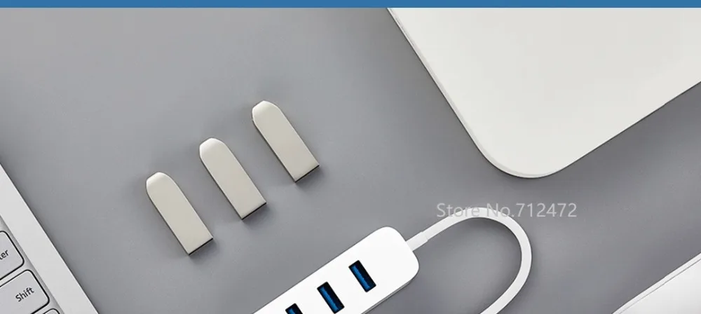 Xiaomi Mini USB3.0 splitter четыре USB3.0 Высокоскоростная передача общего назначения интерфейс Поддержка горячей замены USB-C интерфейс