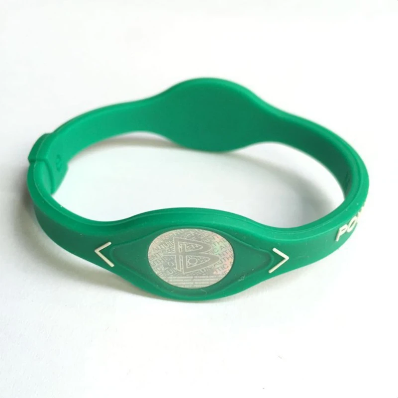 Bracers Bracelet Charm Designer Power Energy Bracelet Bangles Women Men Sport Wristbands Balance Ion Magnetic Therapy Silicone