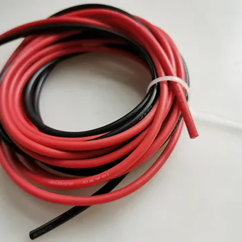 

20m Soft Silicone Wire Flexible Stranded Tin plating Copper Cables for RC Wiring 12awg 14awg 16awg 18awg 20awg AWG
