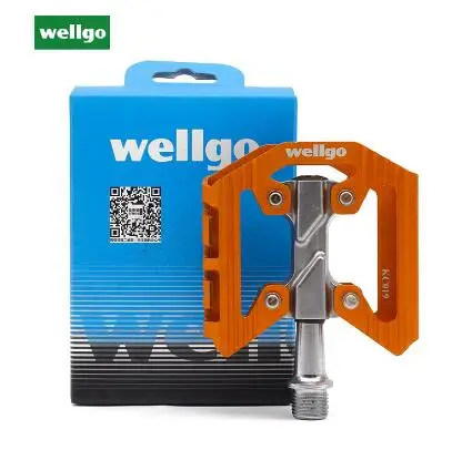 Wellgo KC019, педали, подшипники, сверхлегкие, 248 г, педали для горной дороги, велосипеда, подшипник из алюминиевого сплава, велосипедные педали
