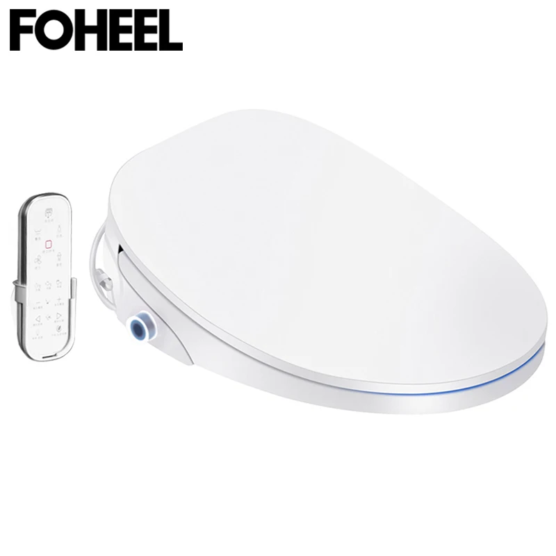 

FOHEEL black gold silver wc Auto SPA smart toilet seat smart knob HD LED display toilet seat cover electronic bidet toilet seat