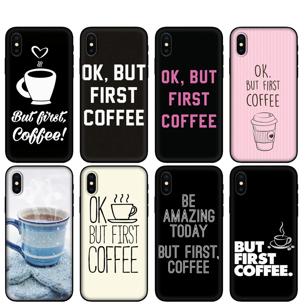 Custodia In Tpu Nera Per Samsung Galaxy S20 /S20 Plus/S20 Ultra/S20 + /S20Fe Cover Posteriore Ok Ma Primo Caffè