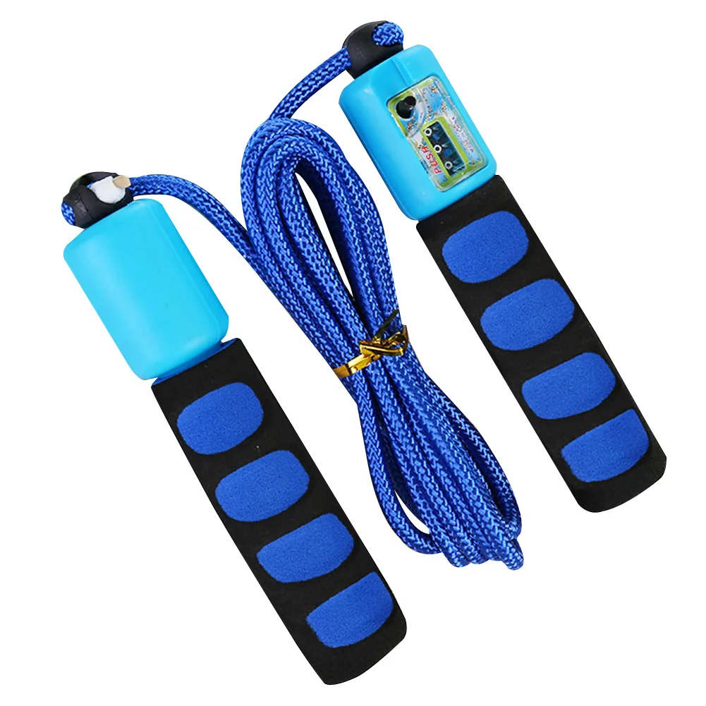 Jump Rope With Counter 2.8 Meter Non Slip Skipping Wire Exercise Sports Fitness Foam Handle Portable Bearing Fast Speed|Jump Ropes| - AliExpress