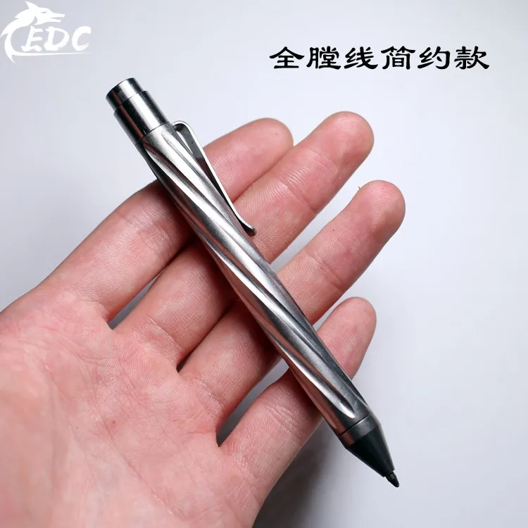 A120 продукт полный lineTC4 титановая тактическая ручка Ноттингем Защитная Ручка высокого класса прессования ручка с EDC - Цвет: B