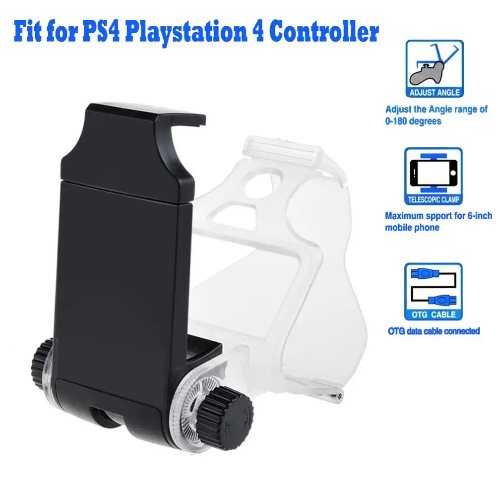 Зажим для смартфона Подставка Кронштейн PS4 аксессуары PlayStation 4/Slim/Pro Dualshock 4