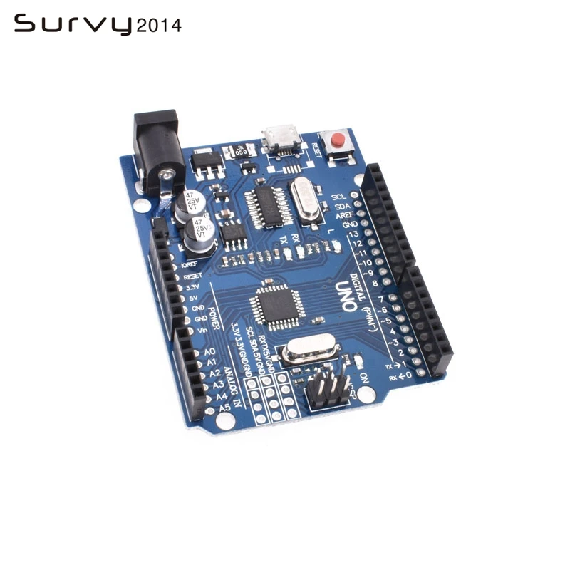 1 шт./лот один комплект версия ATMEGA328P 16AU MEGA328P Micro USB совместимый для Arduino UNO