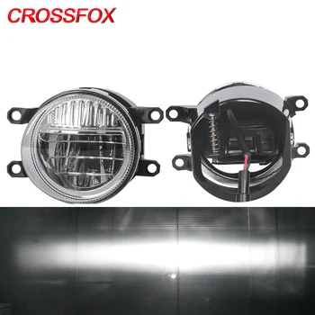 

CROSSFOX Fog Lights for LEXUS GS350 Car Driving Front Bumper LED Fog Lamp for Toyota Corolla Camry Highlander RAV4 Replacement