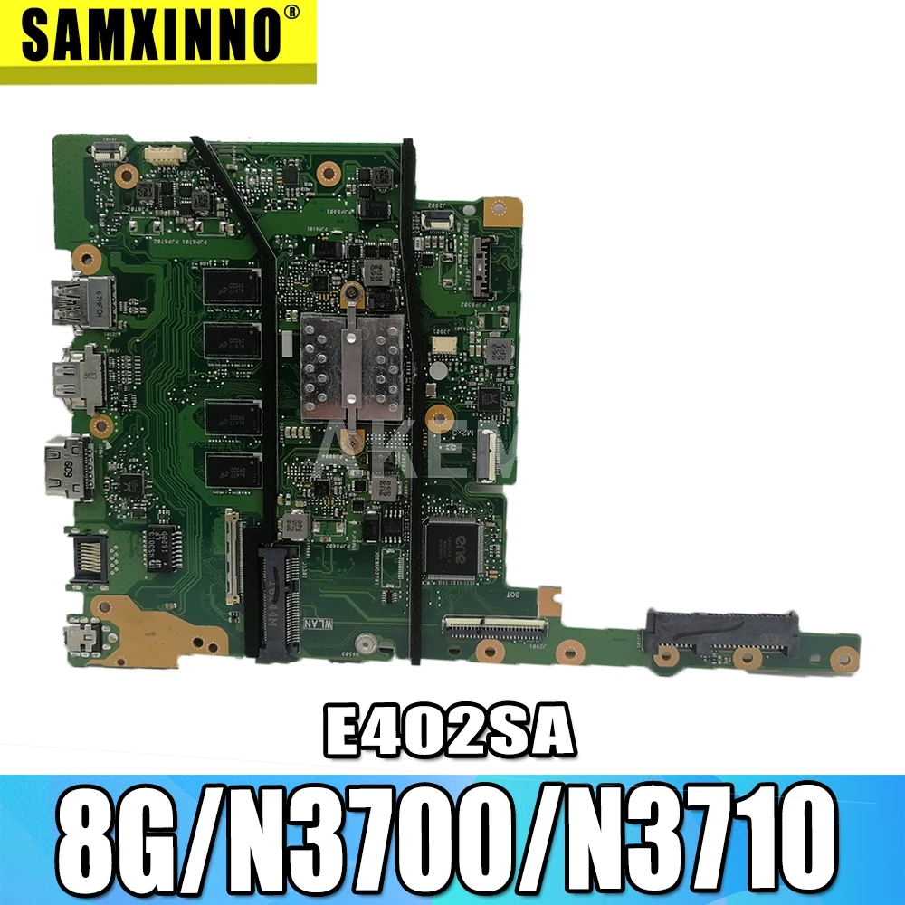 Материнская плата E402SA для For Asus E502SA E402S E502S E402 E502 материнская ноутбука 8G/N3700/N3710 Тест