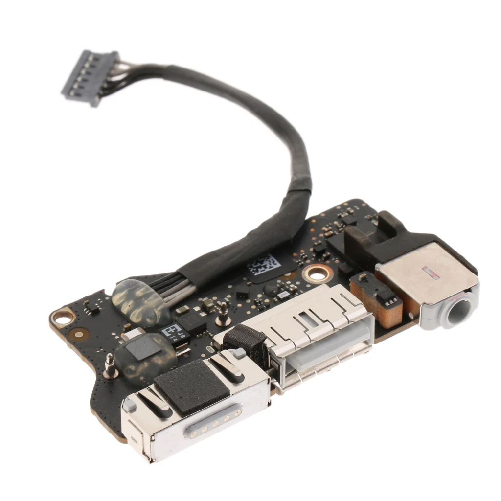 DC разъем питания плата аудио I/O совместима с Macbook Air A1466|Комплектующие для ремонта