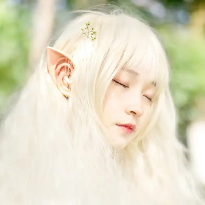 1pair mysterious angel elf ears fairy cosplay acc