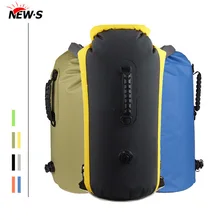 Стиль, товары для водных видов спорта на открытом воздухе, надувная Сумка через плечо, водонепроницаемая сумка-ведро, сумка для хранения, 35Л, водонепроницаемый рюкзак