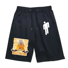 Star Billie Eilish спортивные штаны для бега, Короткие штаны для бега, фитнеса, тренажерного зала, спортивная одежда, крутые спортивные тренировочные штаны, спортивные шорты