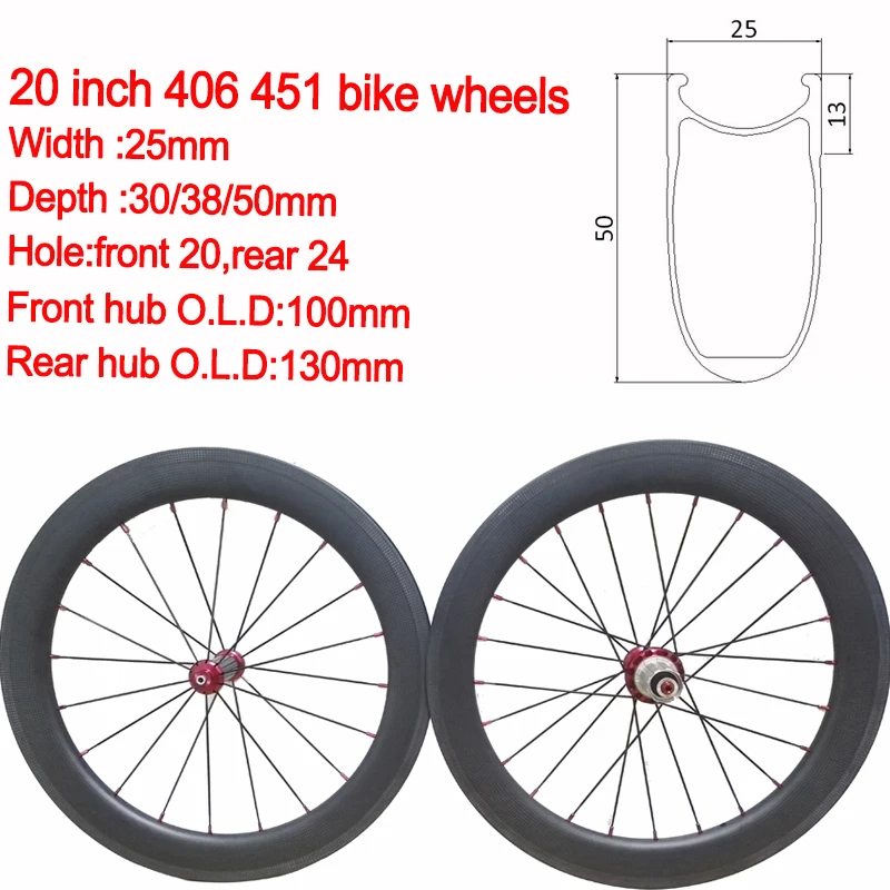 406 and 451 wheels Clearance